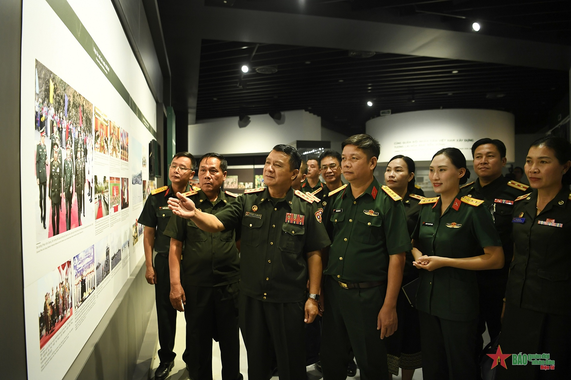 	Modern exhibition space at Vietnam Museum of Military History